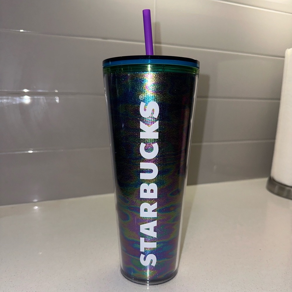 Venti size Starbucks tumbler